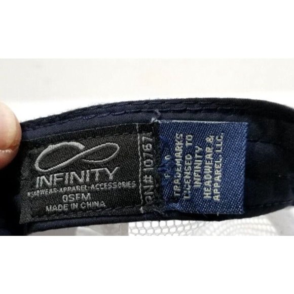 Realtree APG Dark Blue Trucker Hat Cap Red-White FORD & White Mesh NOS NEW (J3) - Picture 6 of 7